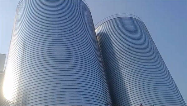 昌平2座混凝土高架卷板仓