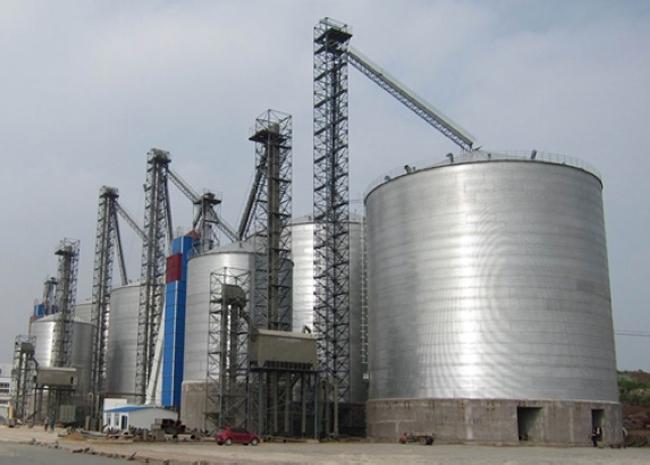 昌平大型钢板库构造参数及水泥储存质量